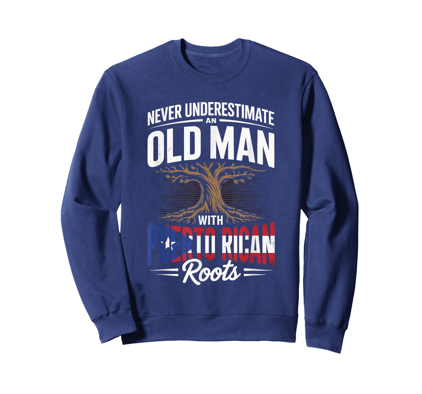Never Underestimate an Old Man with Puerto Rican Roots Pride T-Shirt