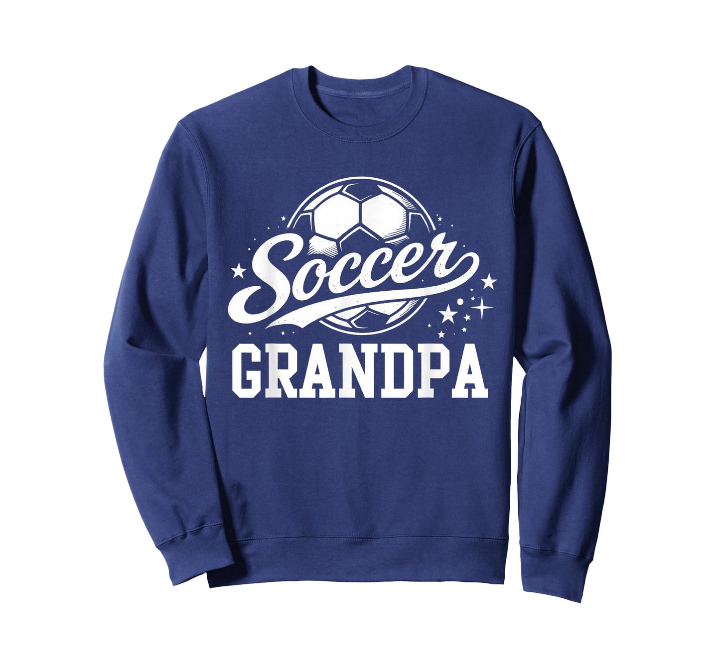 Soccer Grandpa Vintage Soccer Ball T-Shirt