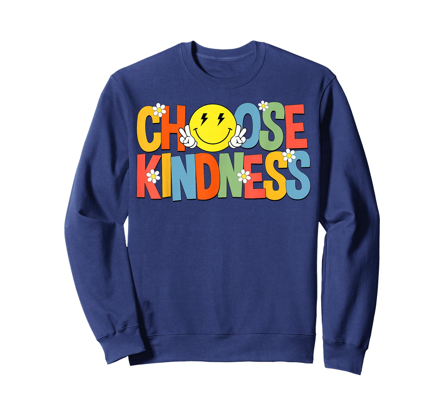 Smile Face Choose Kindness Be Kind Inspirational Kids T-Shirt