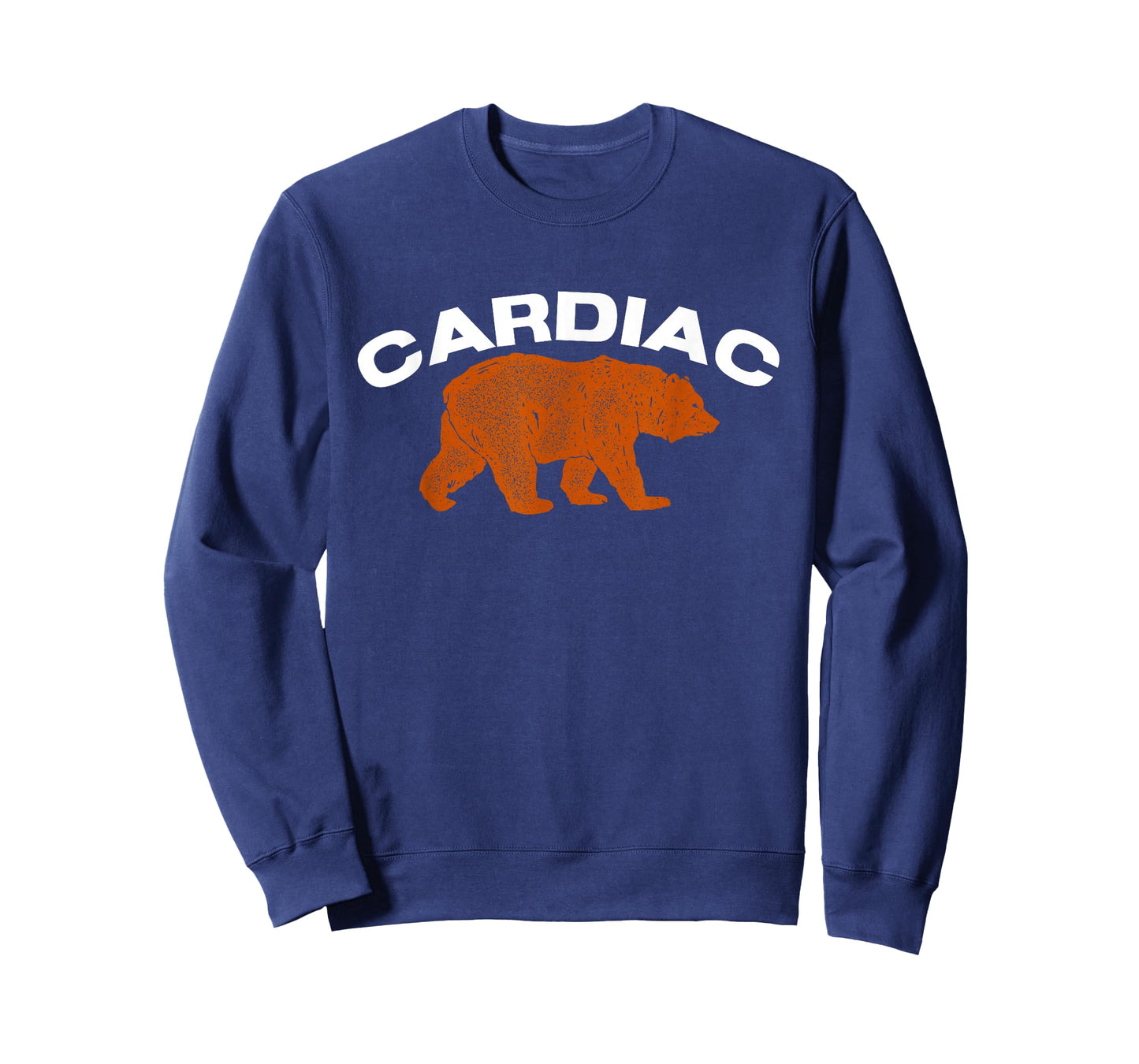Cardiac Bears Blue and Orange T-Shirt