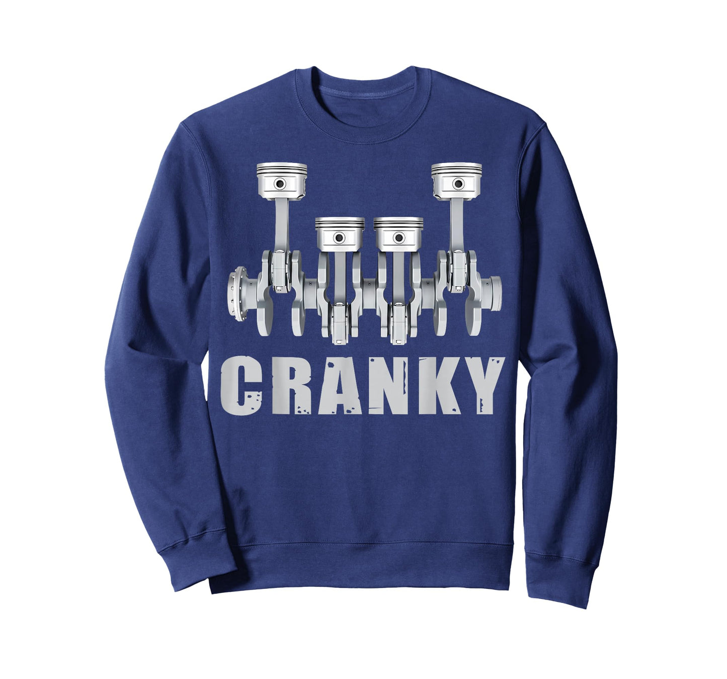 Cranky Car Engine Crankshaft Cars Lover Mechanics Father Day T-Shirt
