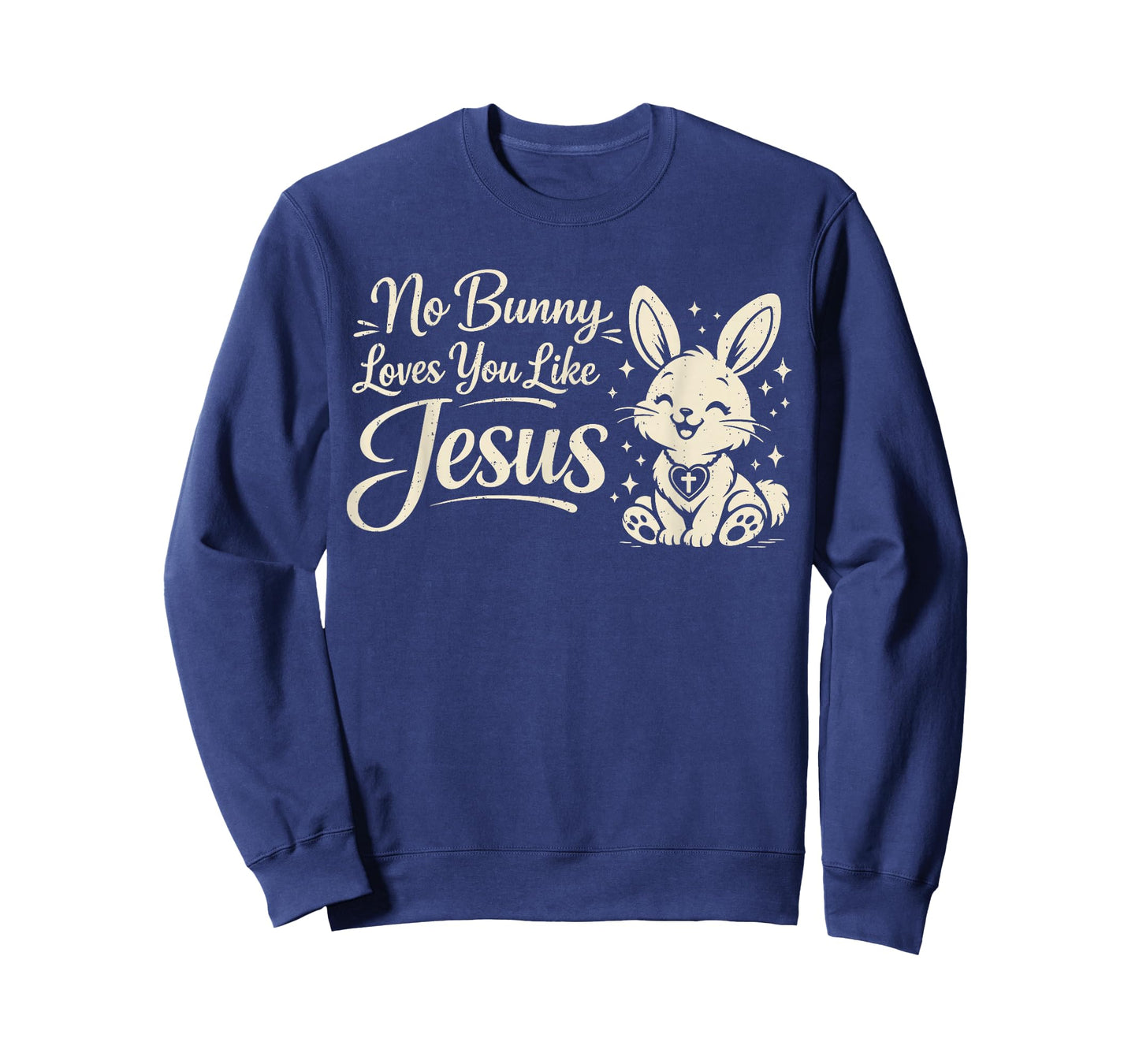 No Bunny Loves You Jesus Christian Easter Men Women Boys T-Shirt