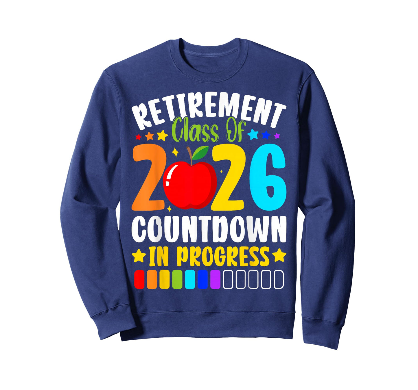 Retirement Class of 2026 Teacher Countdown Loading Teacher T-Shirt