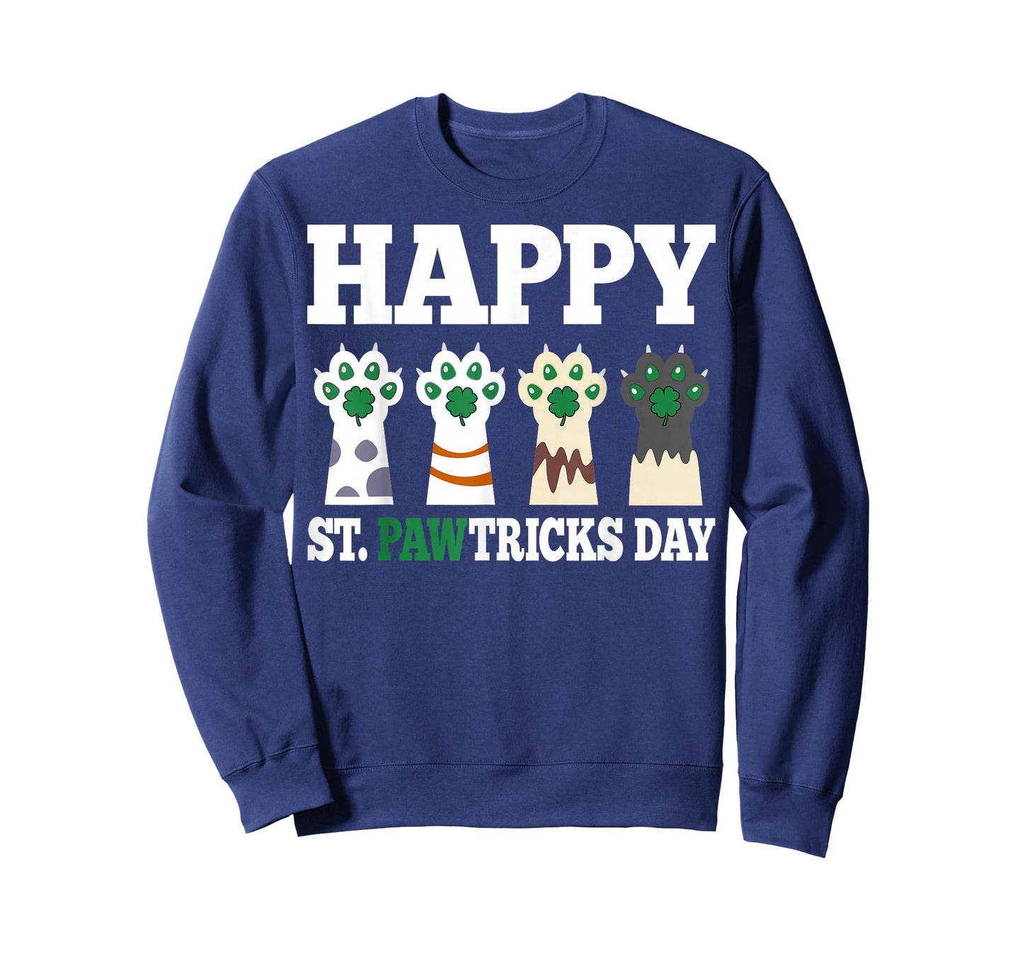 Happy St Pawtrick’s Day - Dog Lover St Patricks Day Pun T-Shirt