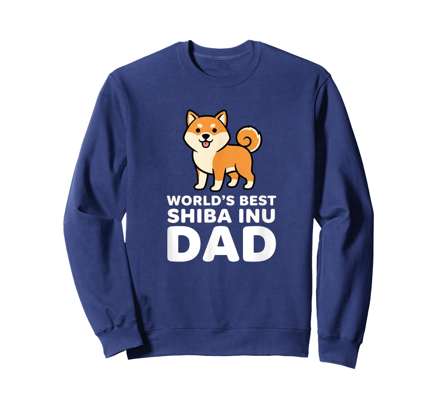Dog Shiba Inu Dog Dad - World's Best Shiba Inu Dad T-Shirt