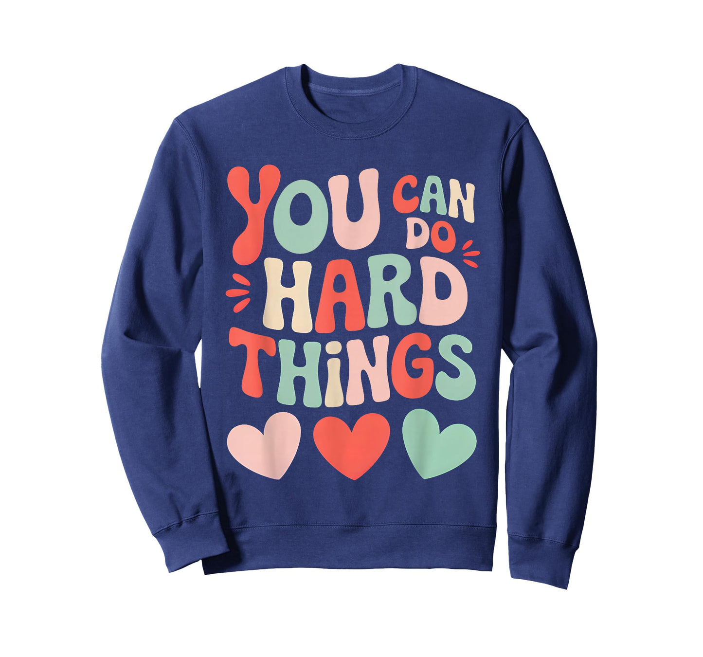 Groovy Test Day Teacher You Can Do Hard Things Women Kids T-Shirt