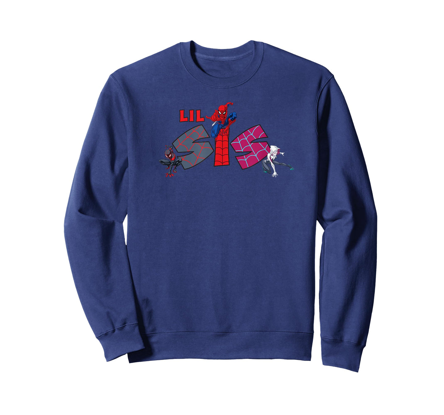 Marvel Spider-Man Trio Lil Sis Sister Family Trip Matching T-Shirt