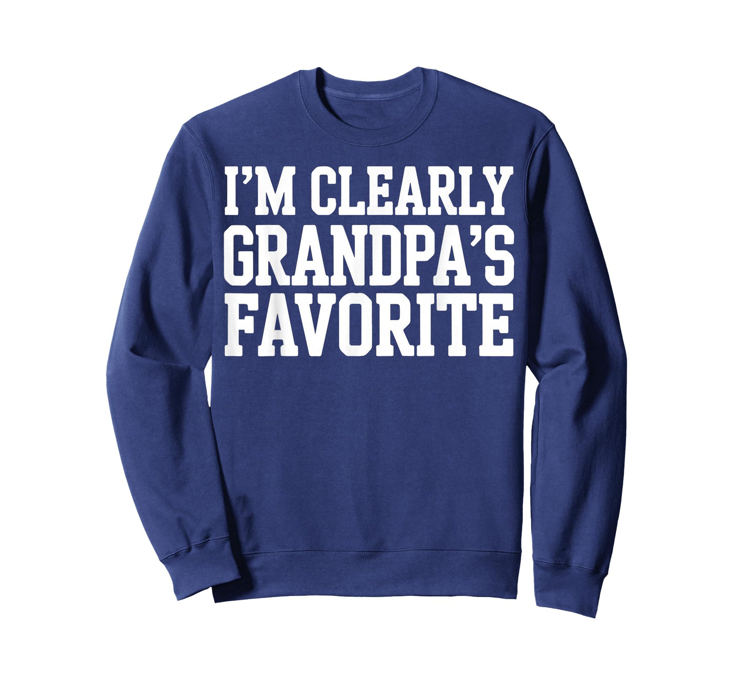 Im Grandpa's Favorite, Funny Proud Grandpa Grandchild Kids T-Shirt