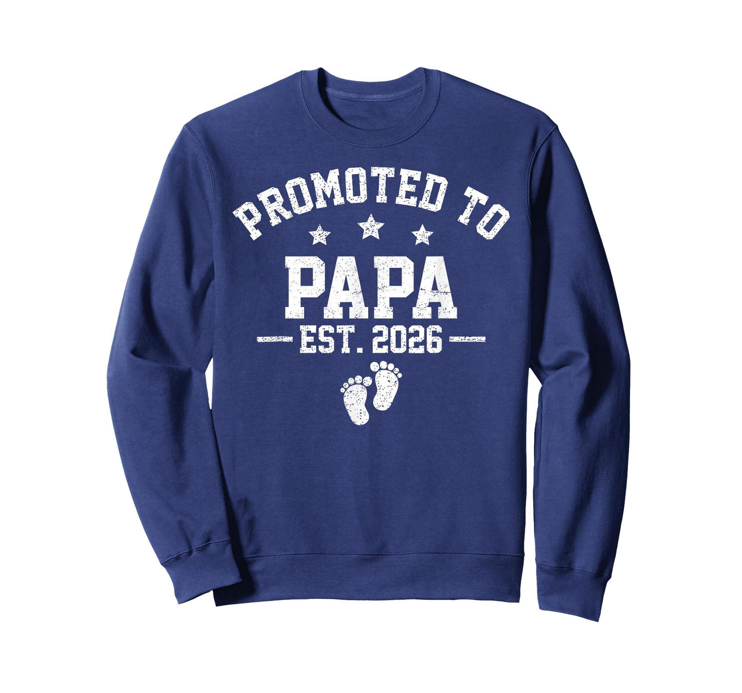 Promoted to Papa Est 2026 Baby Announcement T-Shirt