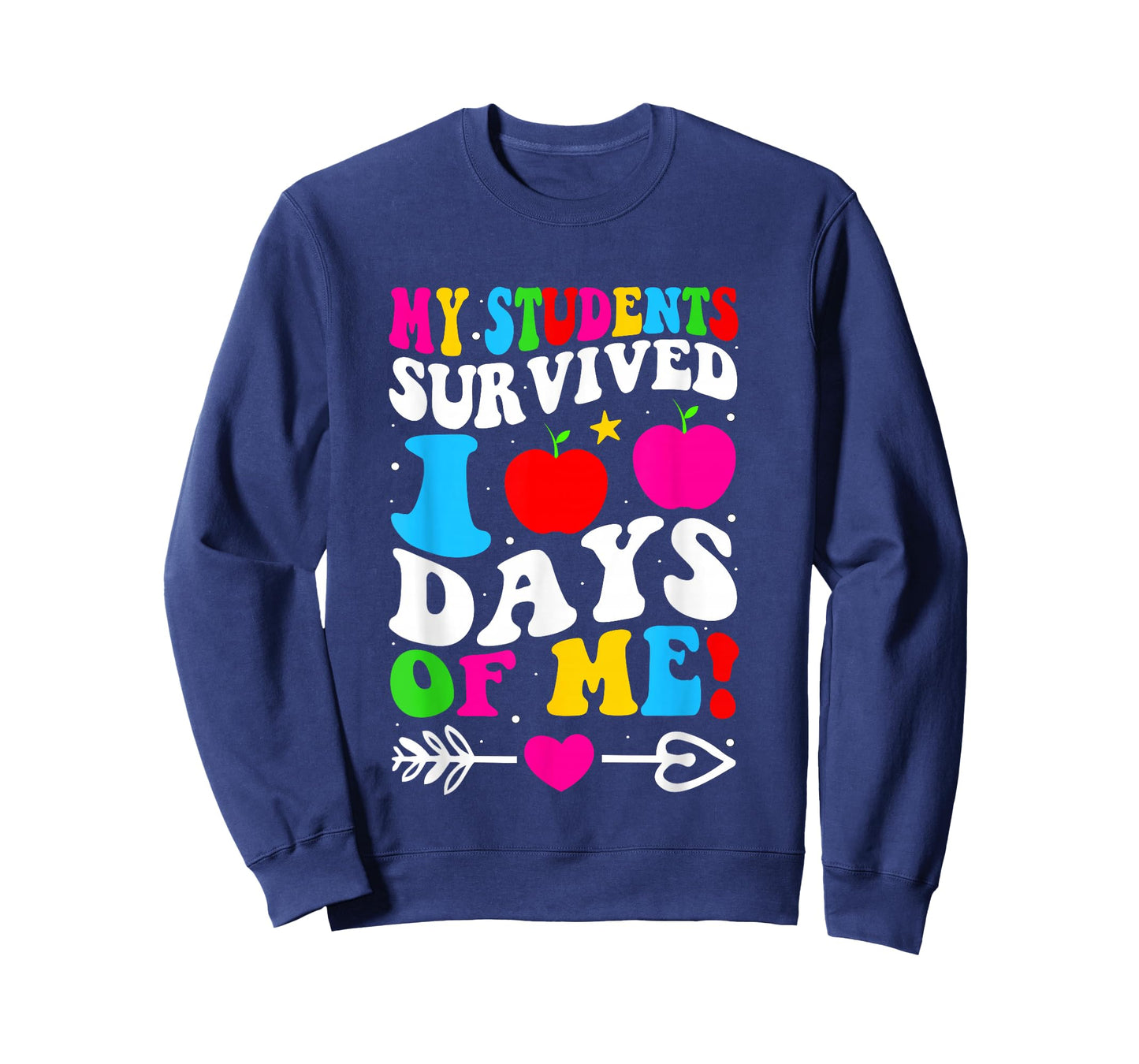 My Students Survived 100 Days of Me 100th Day Girl Boy Kid T-Shirt