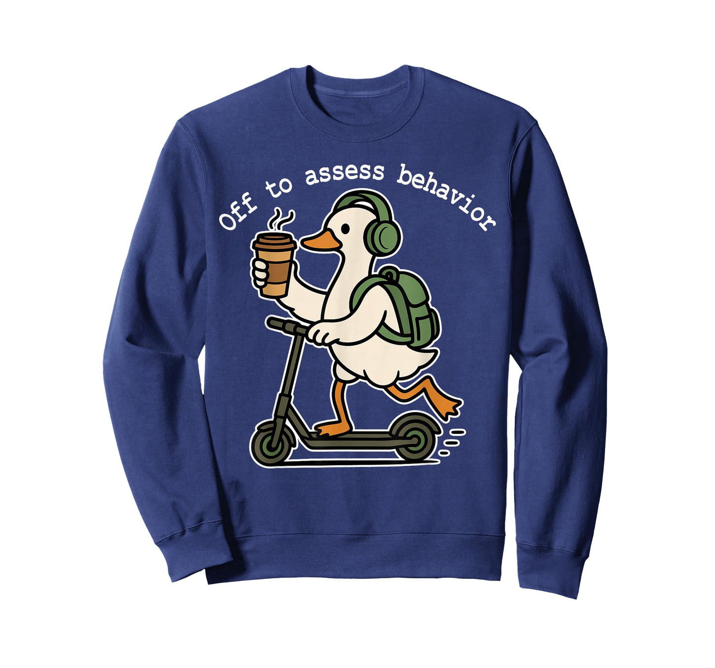 Off to Assess Behavior Funny Goose ABA Behavior Therapist T-Shirt
