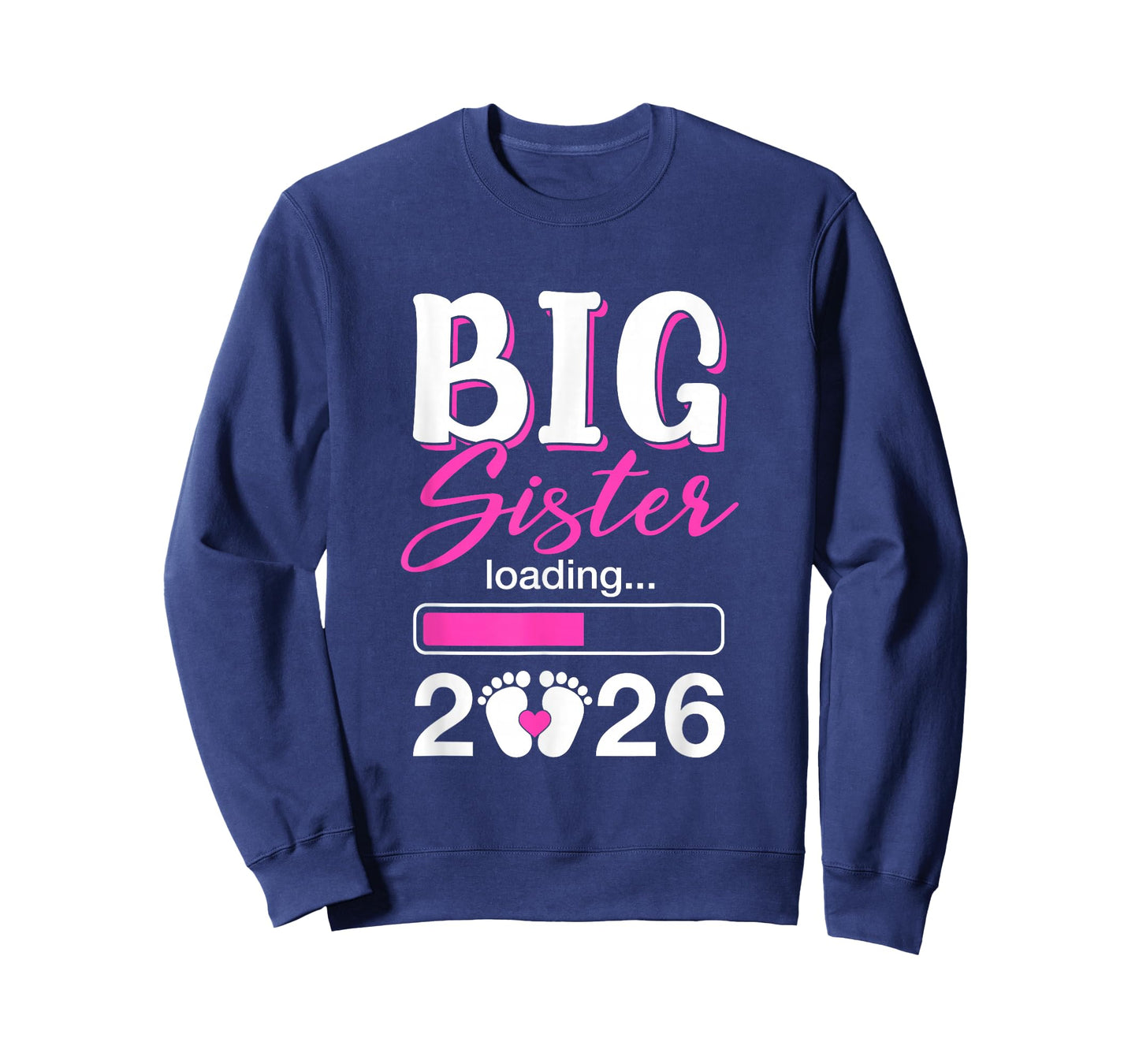 Big Sister Loading 2026 Promoted to Big Sister 2026 Kids T-Shirt