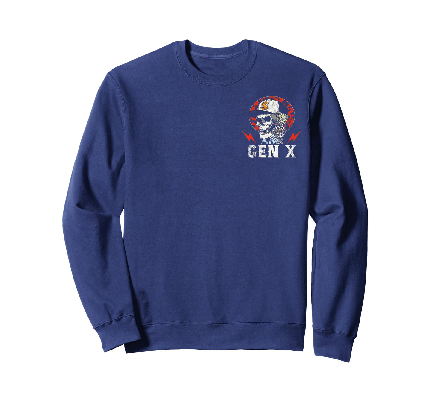 (2 Sided) Gen X Working Like Crazy to Support The Lazy T-Shirt