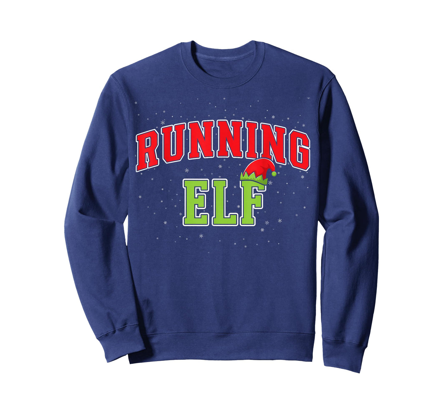 Running Elf Christmas Family Matching Group Xmas Runner T-Shirt