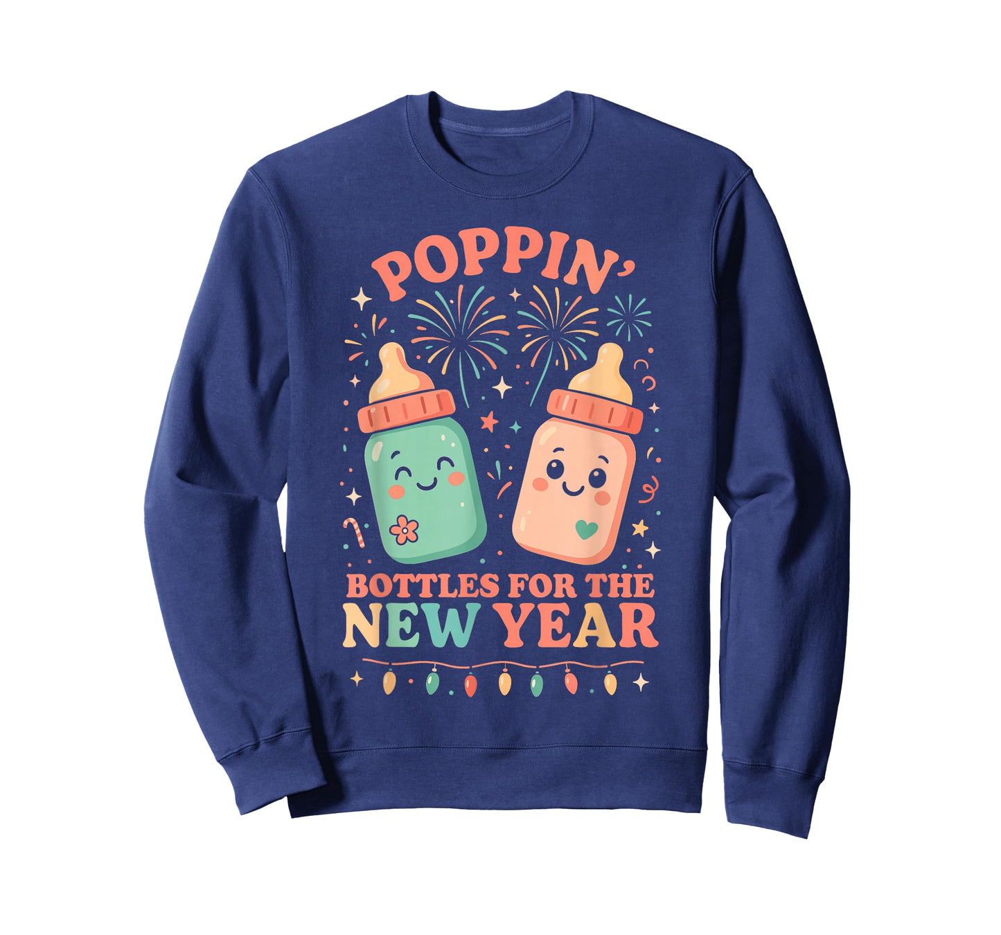 New Years Shirt, Nurse Popping Bottles for The New Year T-Shirt