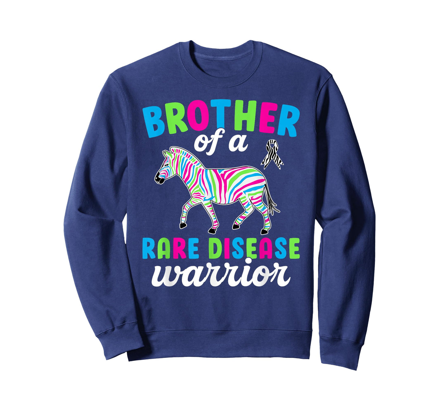 Brother of A Rare Disease Warrior Rare Disease Awareness T-Shirt