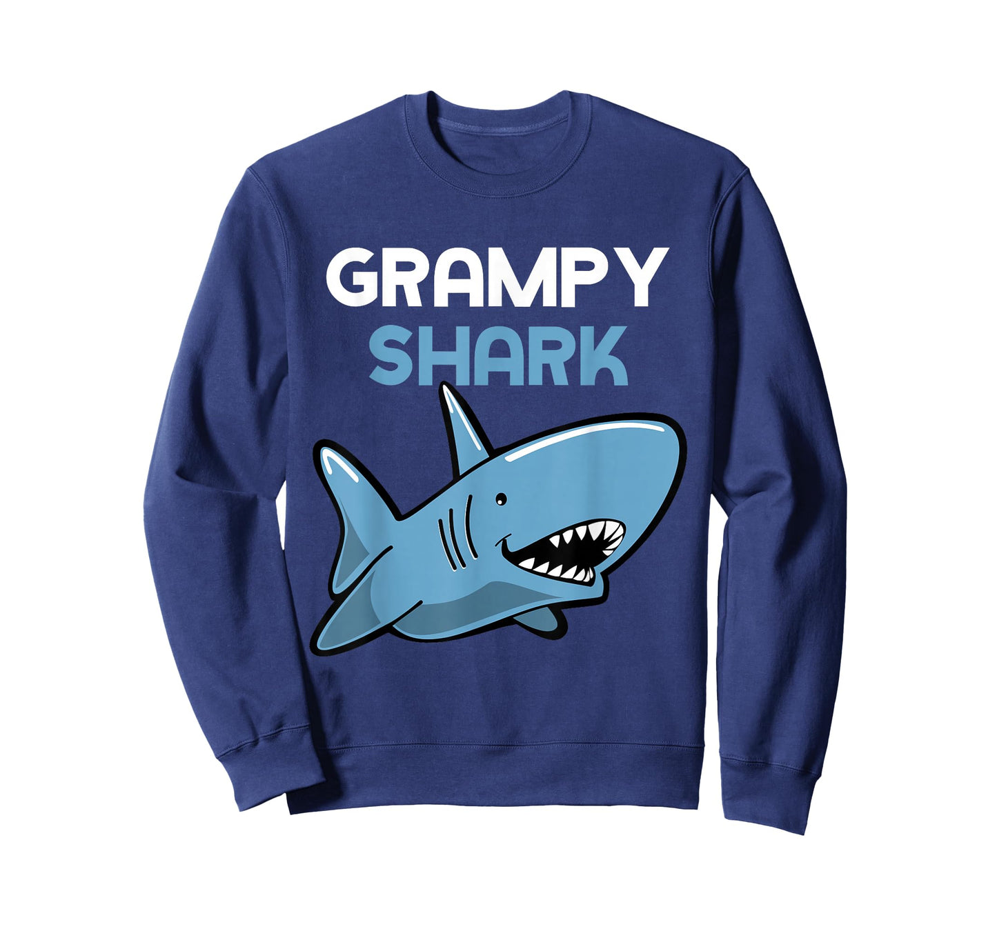 Grampy Shark Cool Funny Family T-Shirt