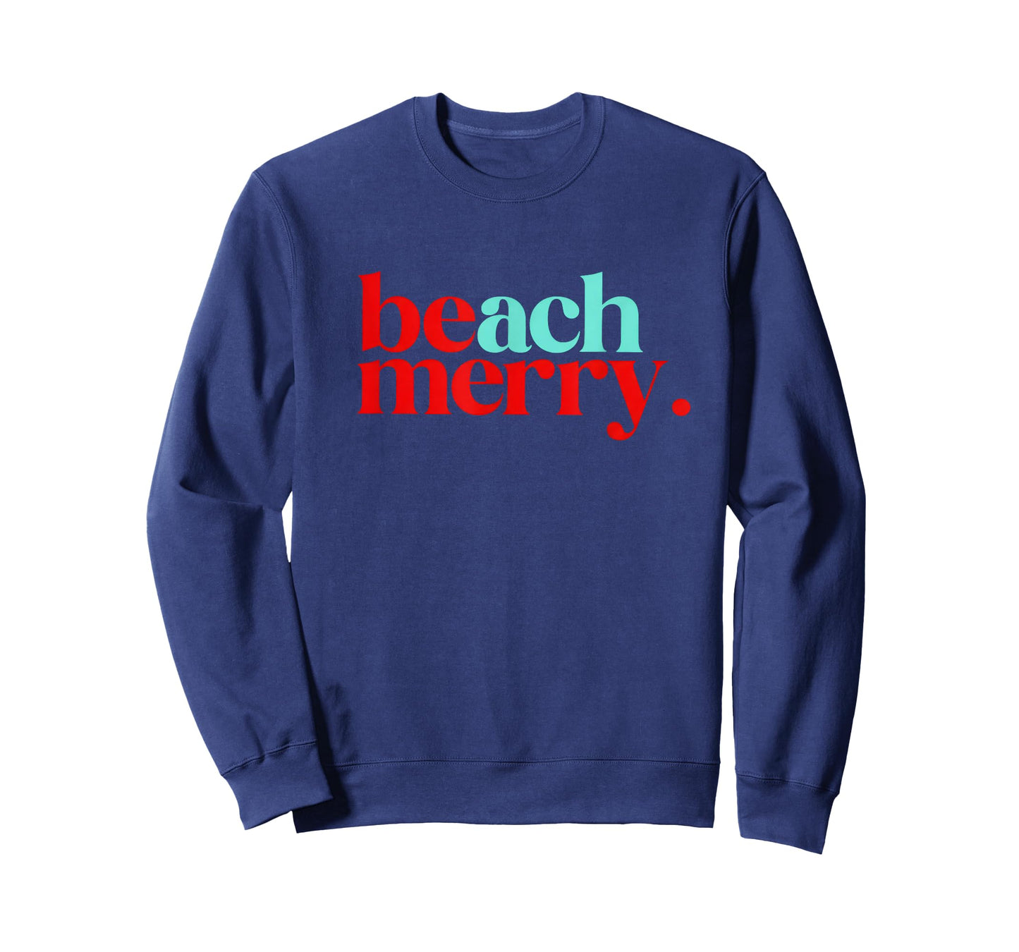 Beach Merry Christmas Funny T-Shirt
