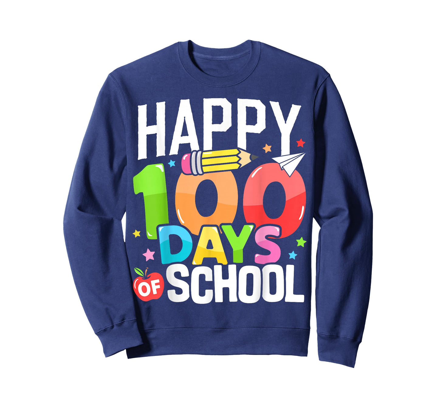 Happy 100 Days of School Teacher 100th Day of School Kids T-Shirt