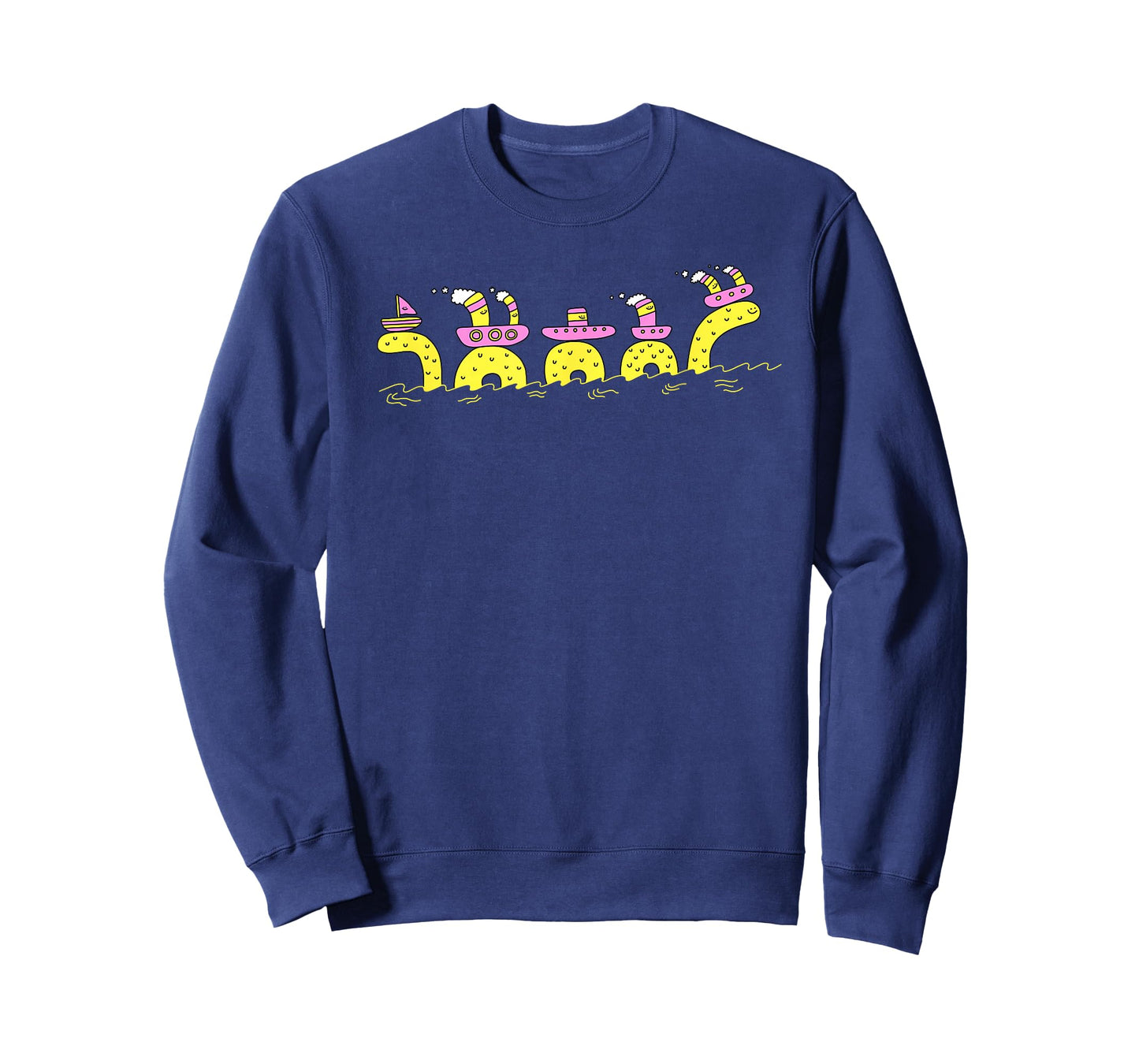 Threadless Porky Roebuck Lochness Monster Graphic T-Shirt