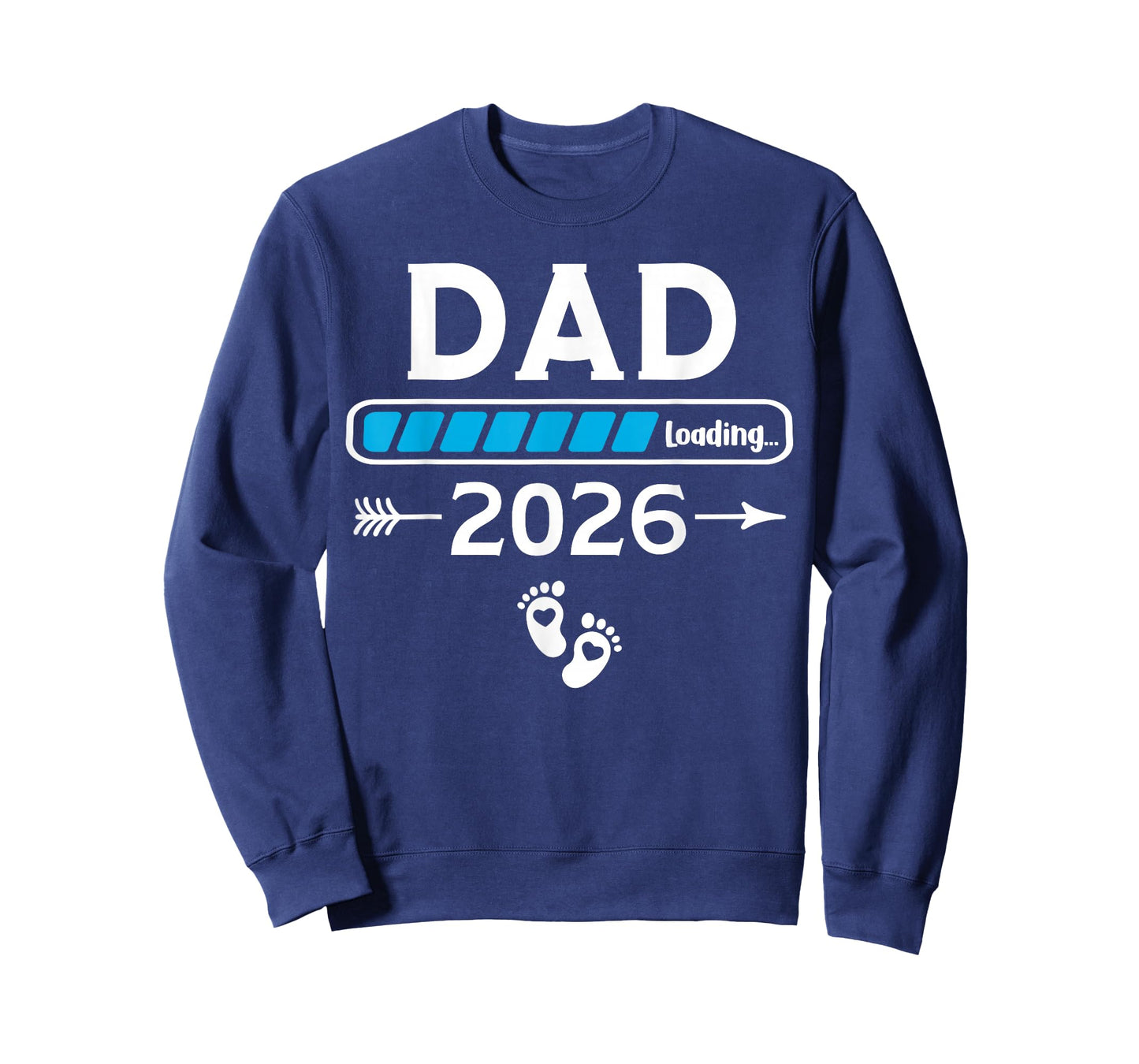Promoted to Dad 2026 Loading Baby Shower Baby Announcement T-Shirt