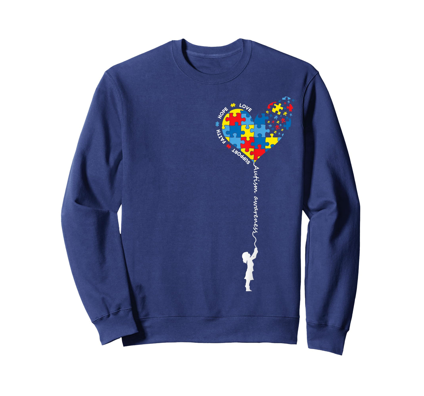 Autism Awareness Love Support Men Women Kids Autism T-Shirt