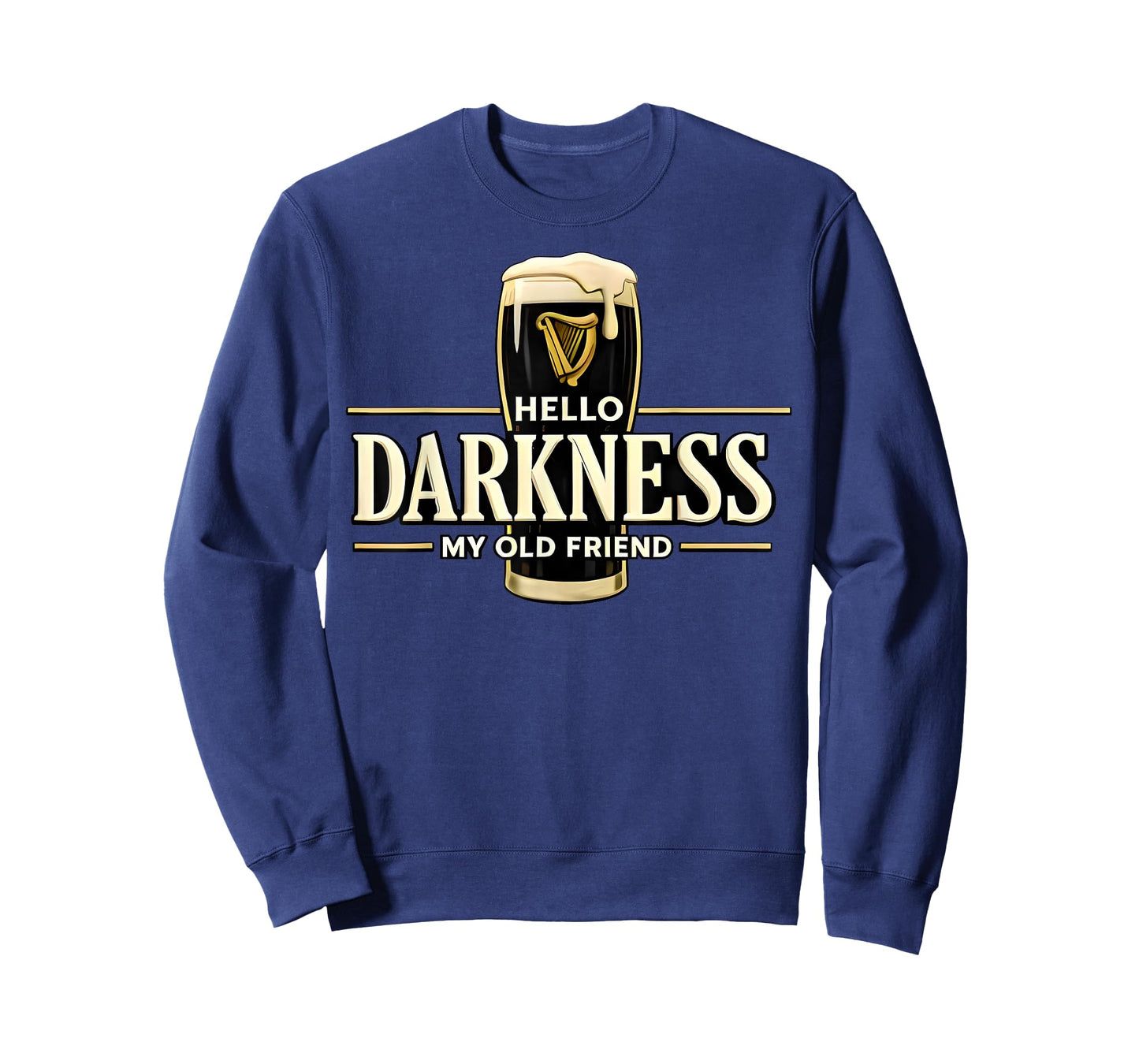 Hello Darkness My Old Friend Irish Beer St. Patrick's Day T-Shirt