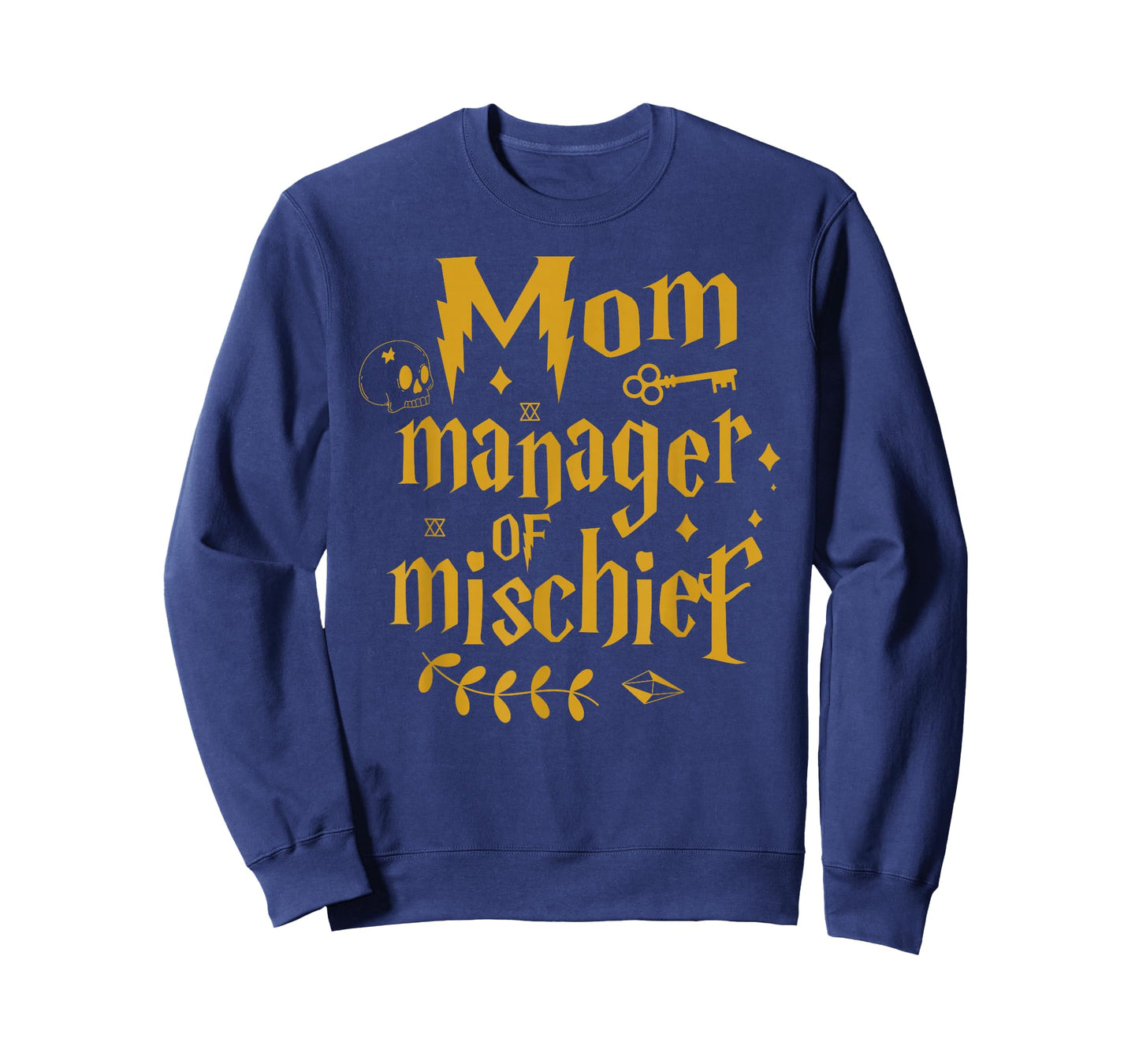 Mom Manager of Mischief Cool Mom Gift Life Mothers Day Humor T-Shirt