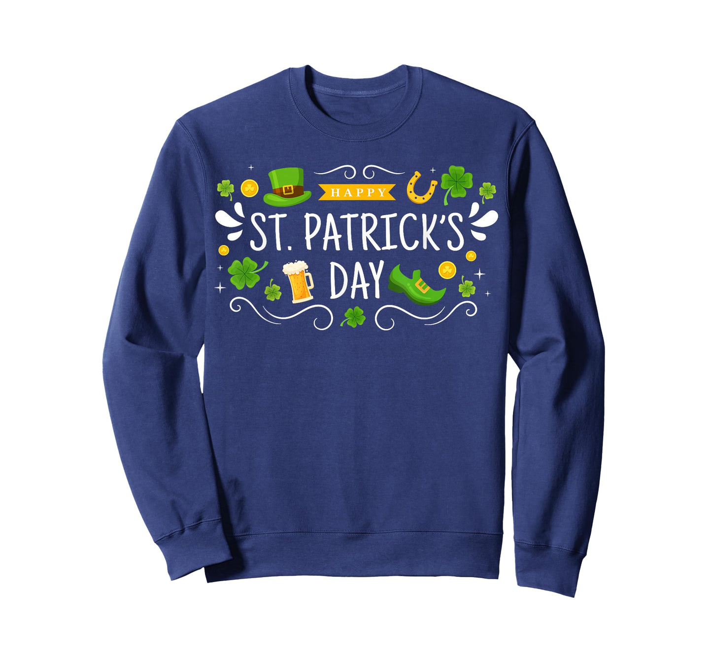 Happy St Patrick’s Day Shamrock Irish Party Leprechaun T-Shirt