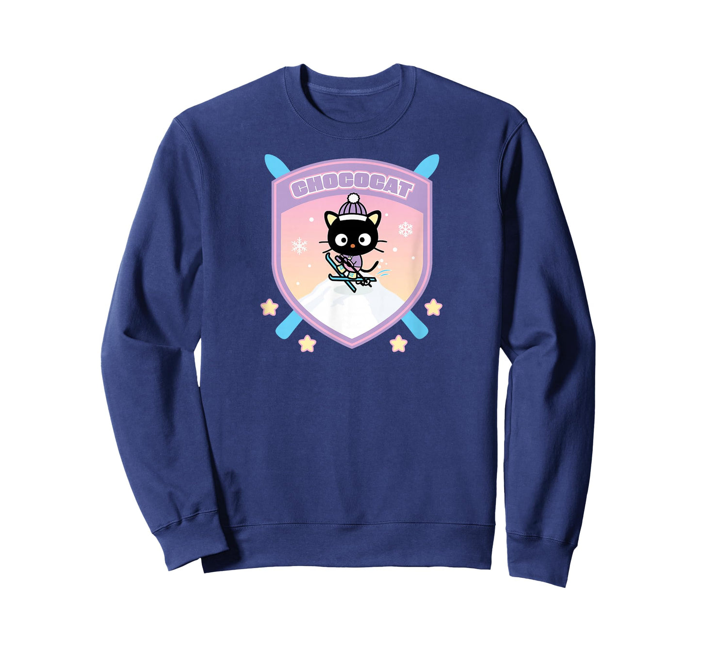 Chococat Winter Sports Ski Mountain T-Shirt