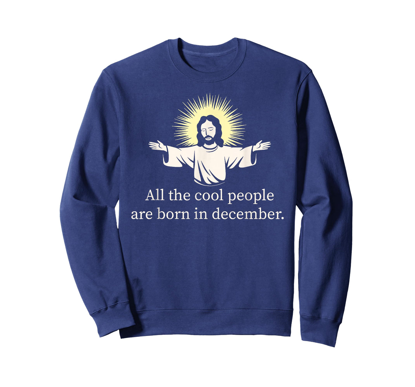 Cool People are Born in December Christian Jesus Christmas T-Shirt