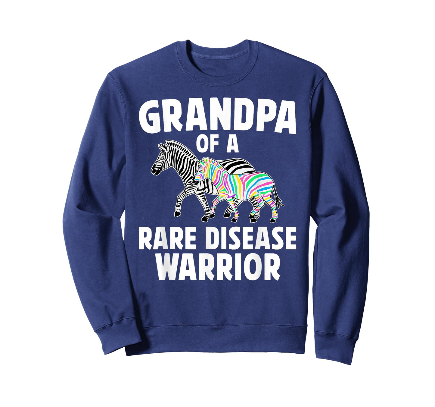 Grandpa of A Rare Disease Warrior Rare Disease Awareness T-Shirt