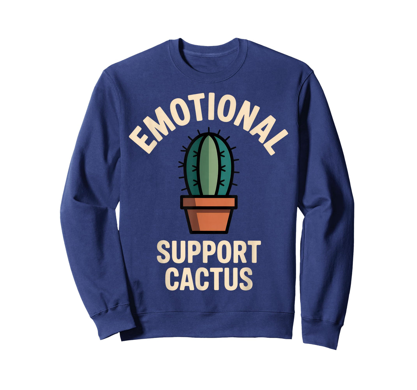 Emotional Support Cactus Funny Succulent Humor Outfit for T-Shirt