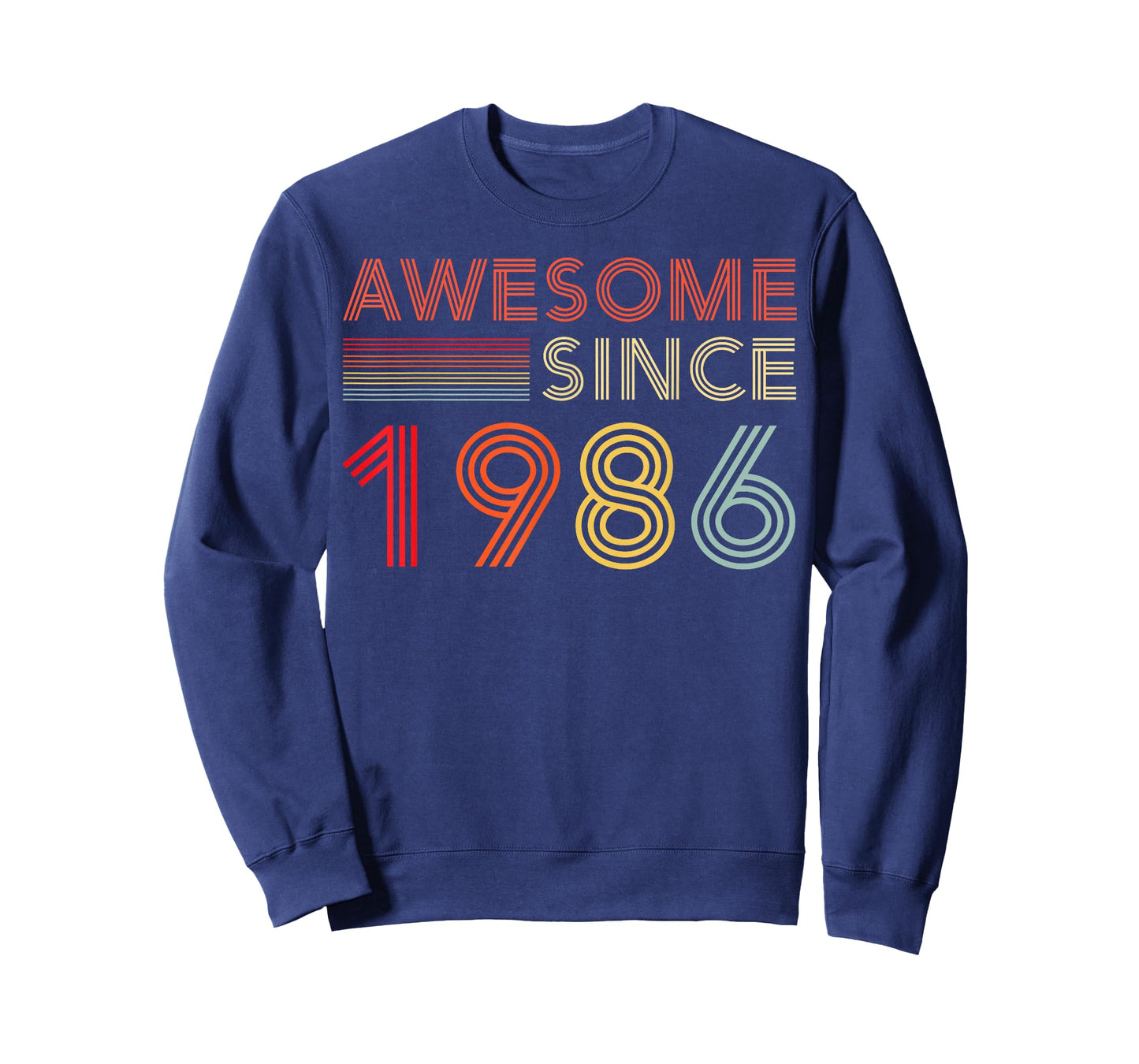 40 Birthday Decorations Men 40yr Awesome 1986 40th Birthday T-Shirt
