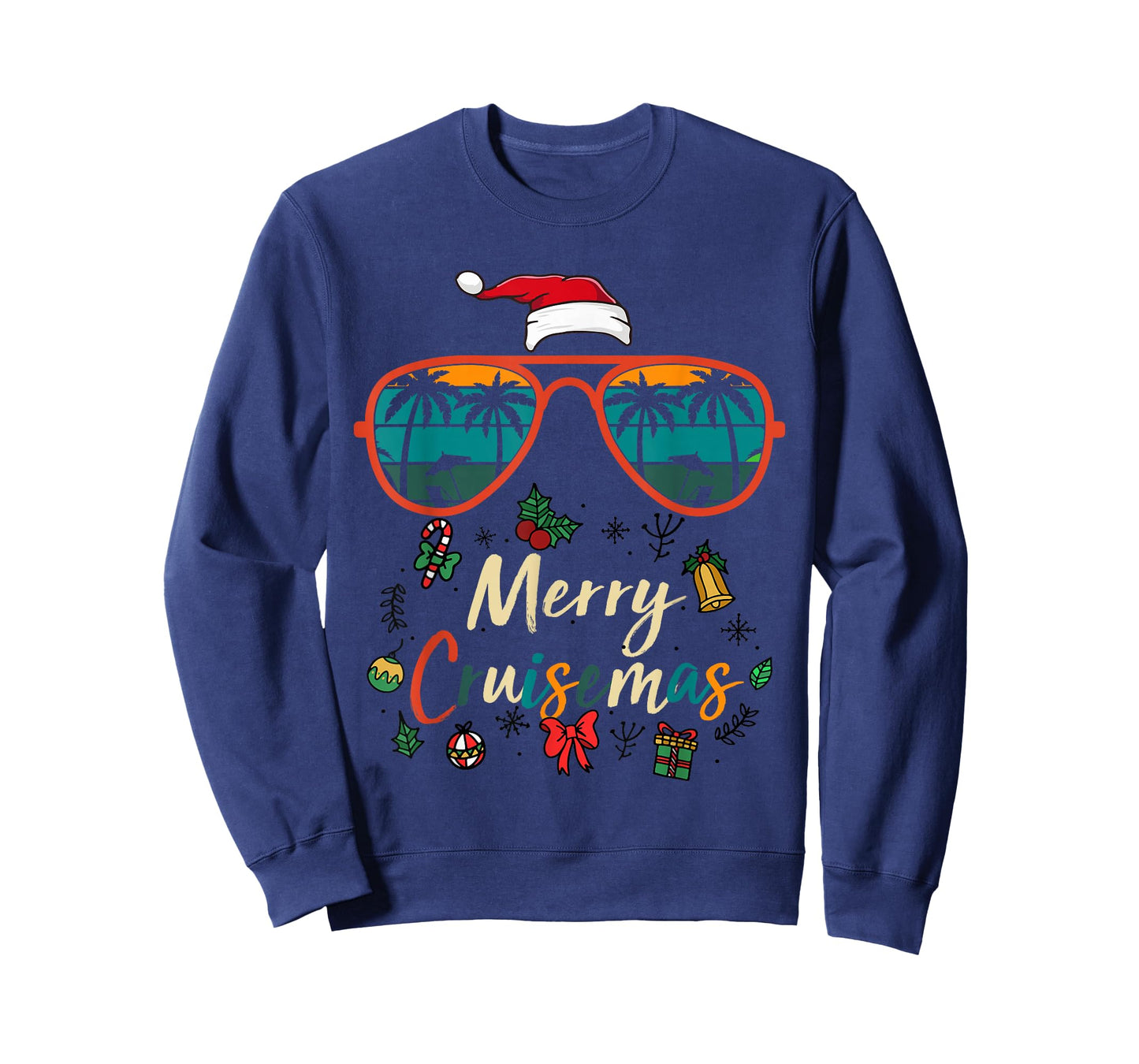 Merry Cruisemas 2025 Xmas Santa Reindeer Cruise Mas Day T-Shirt