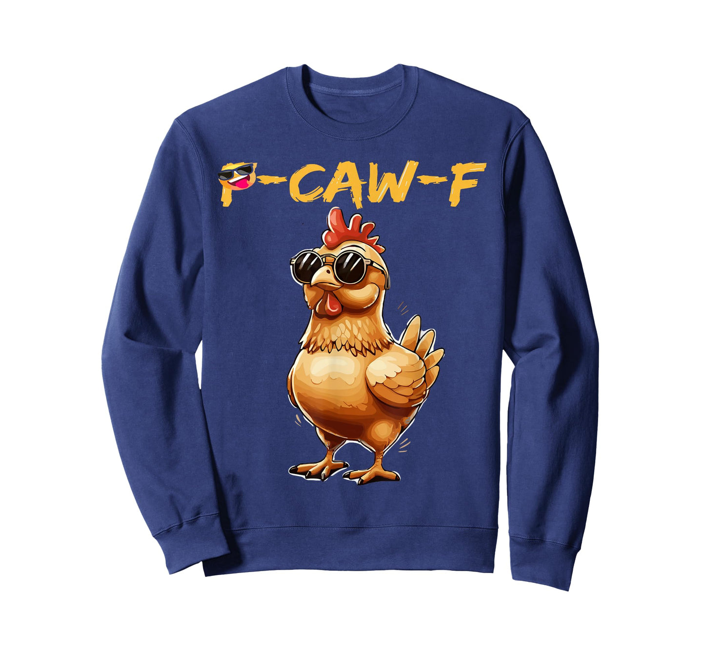 Funny Cool Chicken Sunglasses Caw F Humor for Men Women T-Shirt