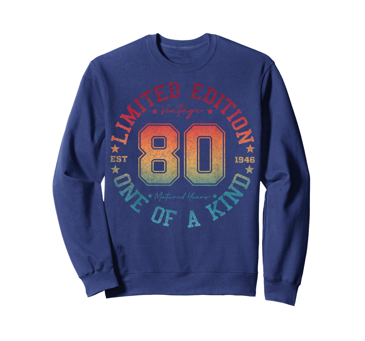 80 Year Old Gifts Vintage 1946 Limited Edition 80th Birthday T-Shirt