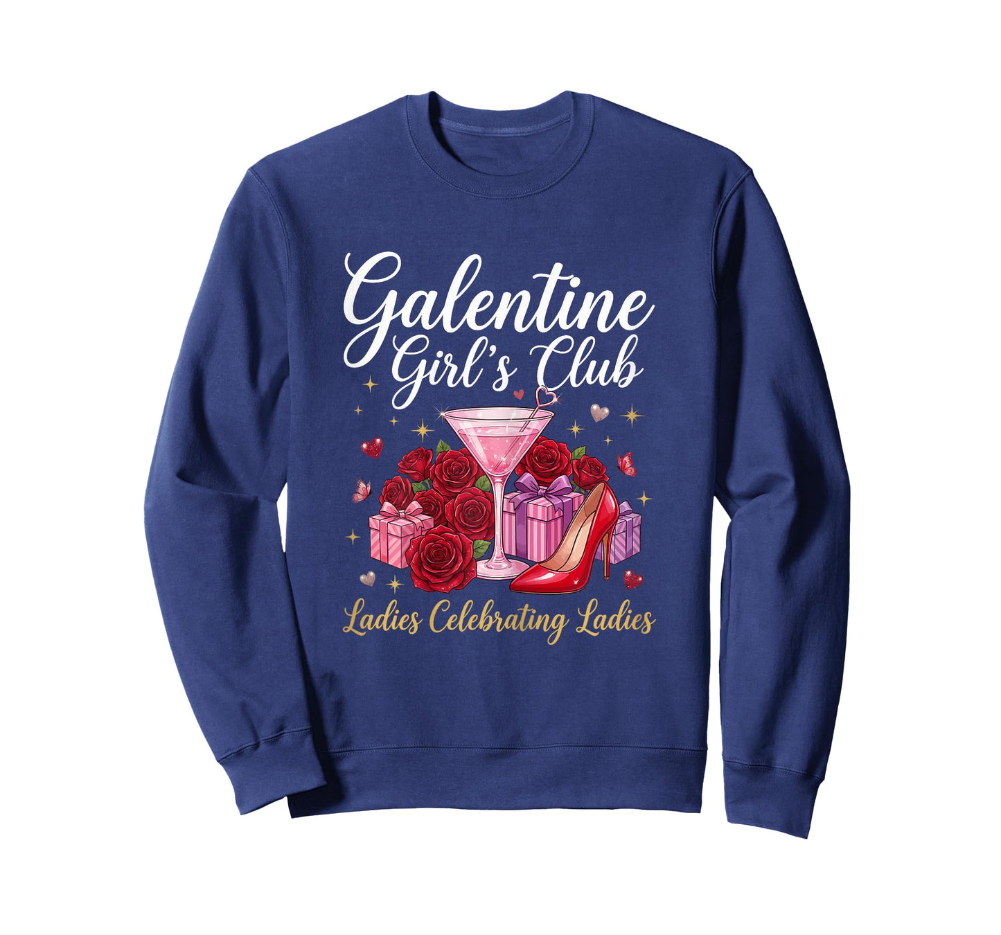 Happy Galentine Day Girl’s Club Ladies Celebrating Women T-Shirt