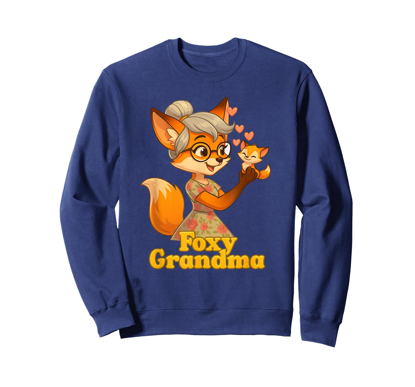 Awesome Foxy Grandma, Adorable Grandma Gifts, Grandmother T-Shirt
