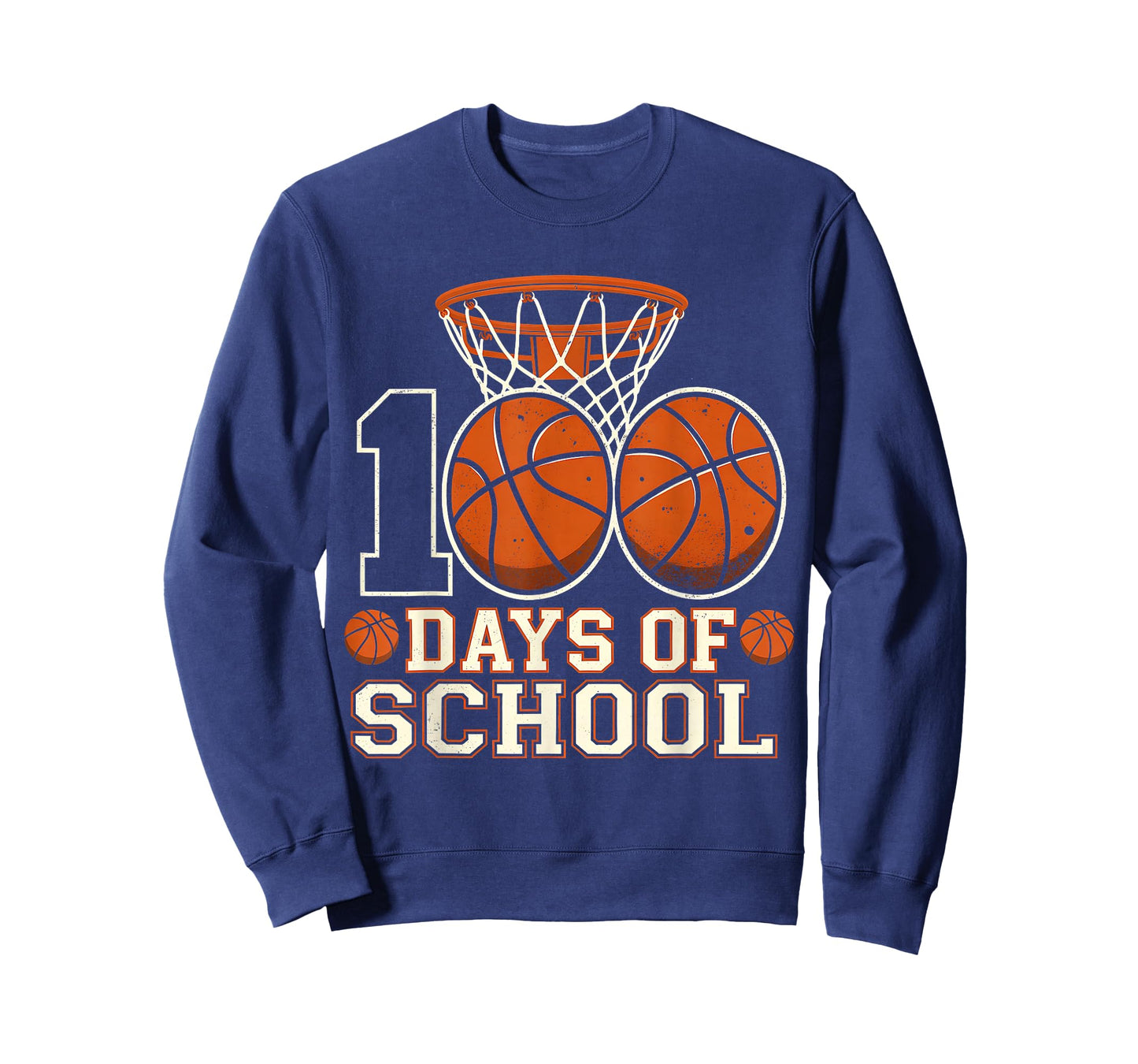 100 Days of School Boys Basketball Teacher T-Shirt