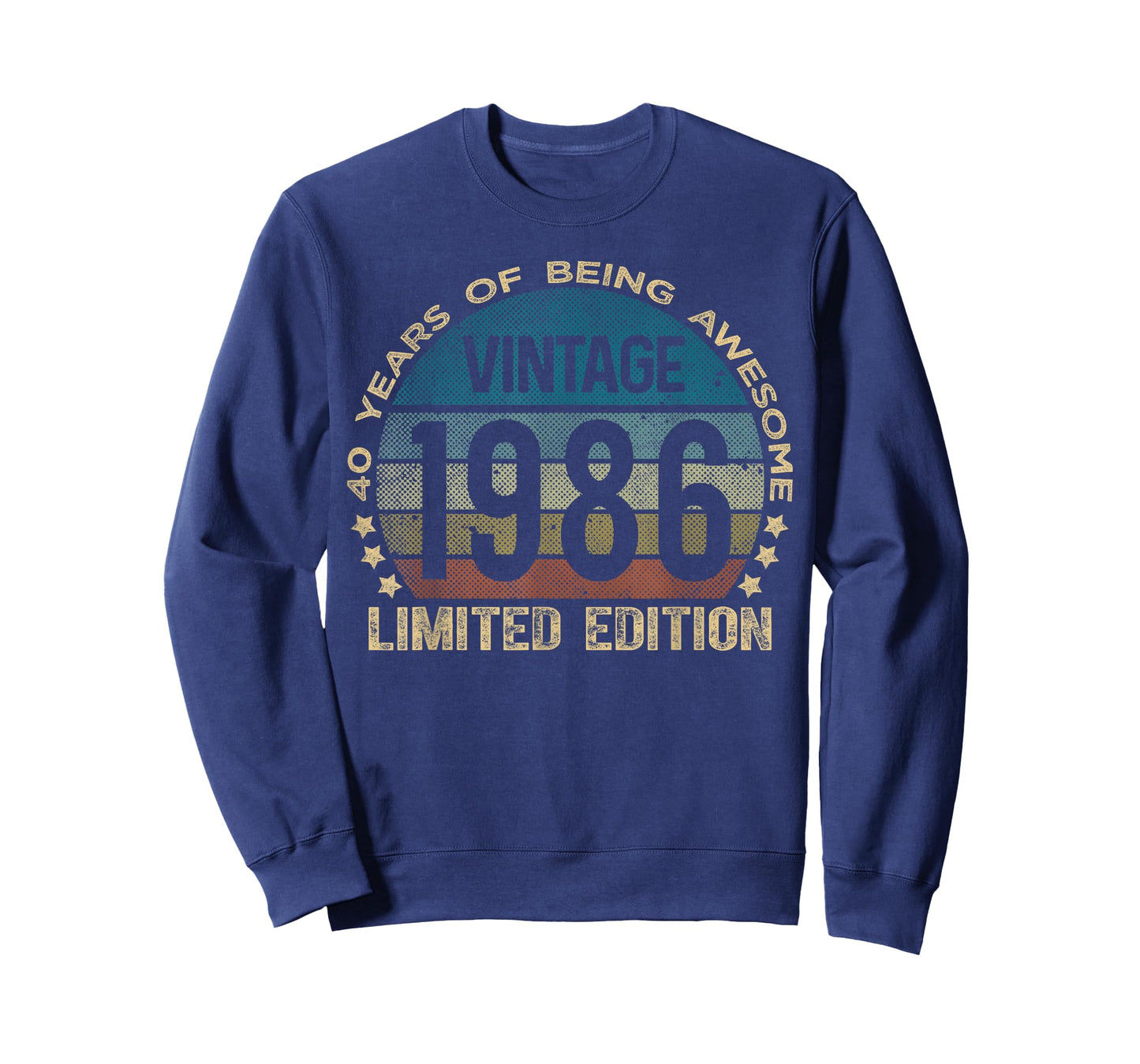 40 Year Old Gifts Vintage 1986 Limited Edition 40th Birthday T-Shirt