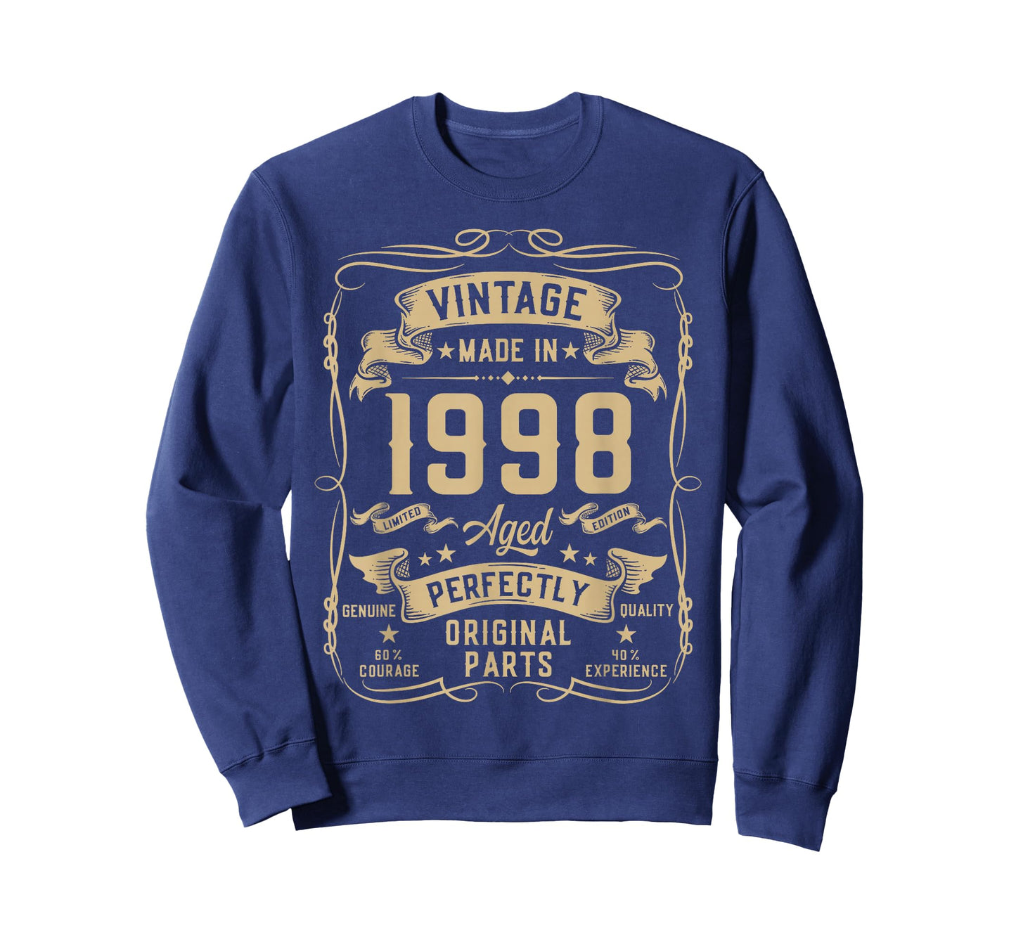 Vintage 1998 28yr 28th Birthday Gifts for Men 28 Years Old T-Shirt