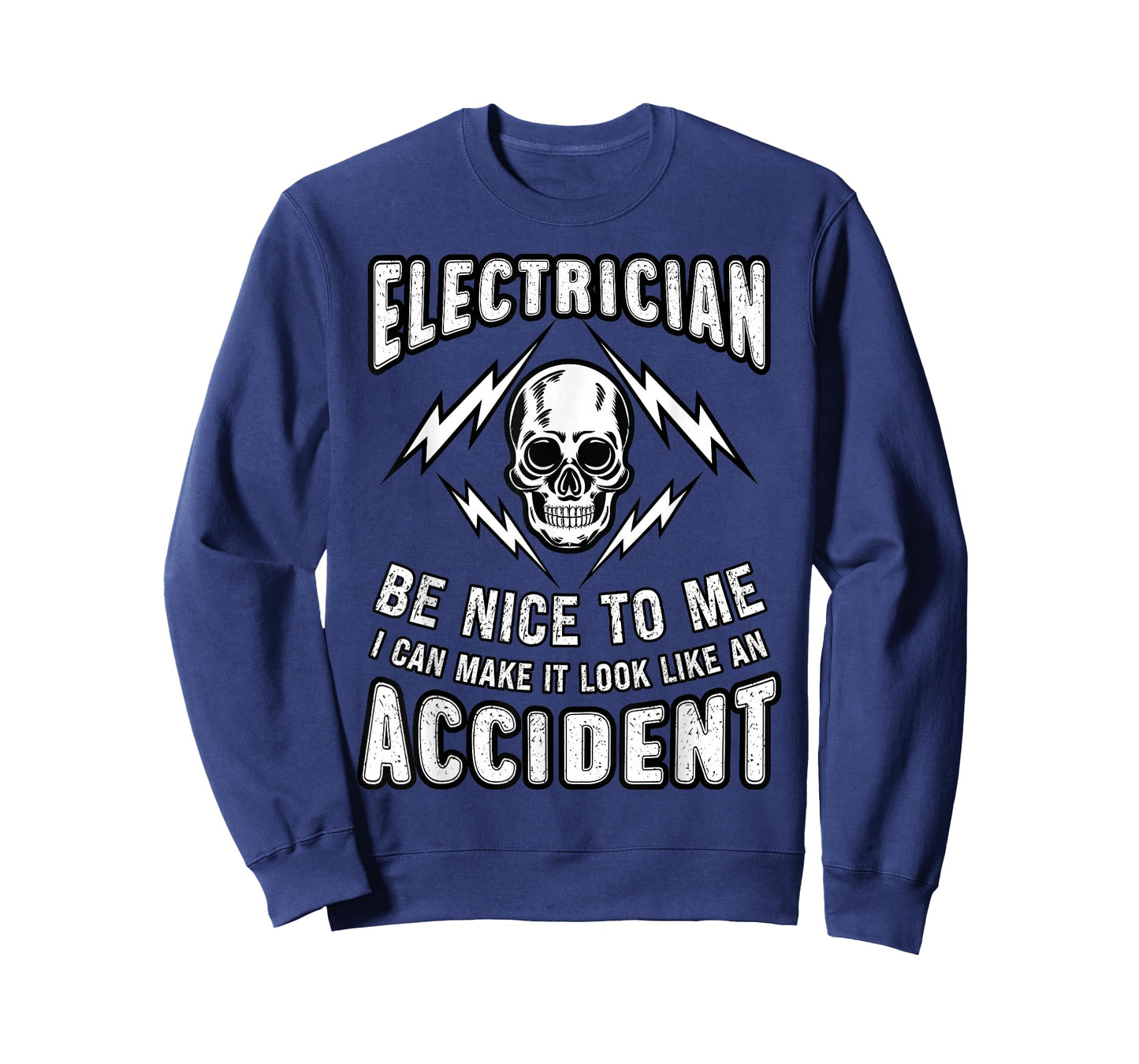 Funny Electrician Electrical Lineman Make Look Like Accident T-Shirt