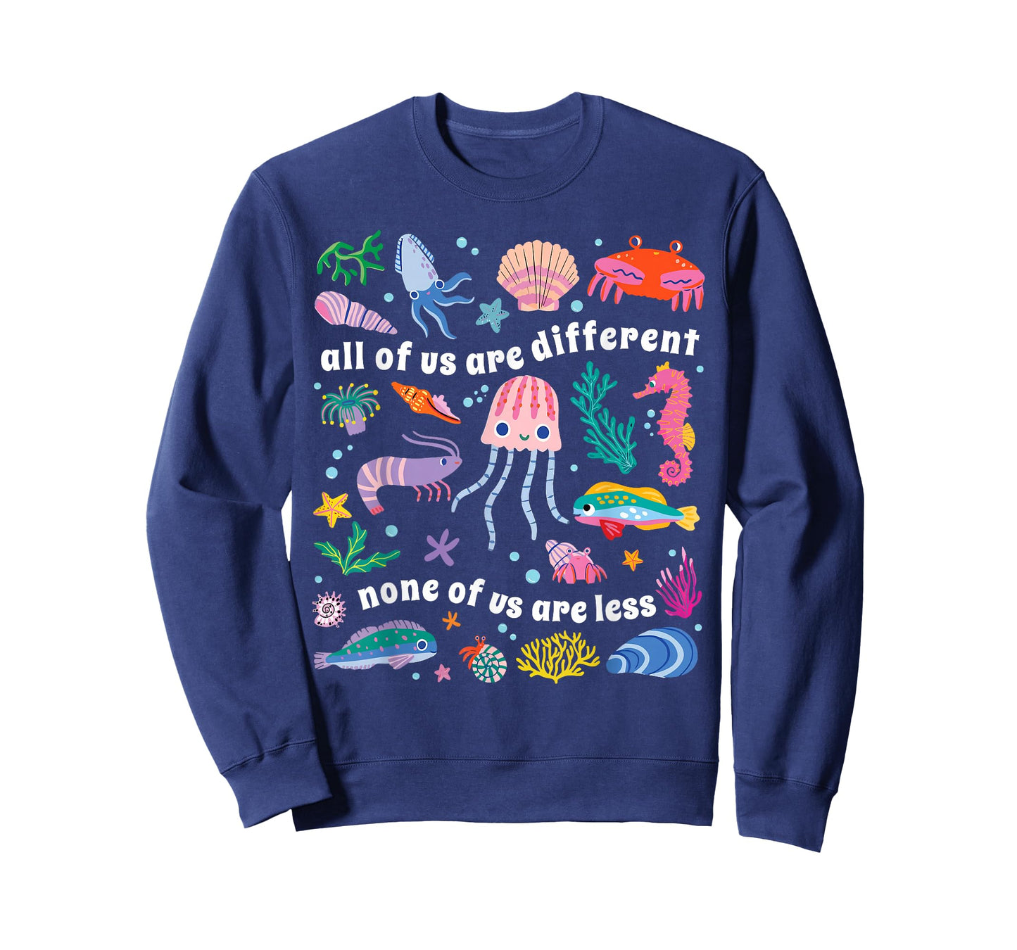 All of Us are Different None of Us are Less Autism Awareness T-Shirt