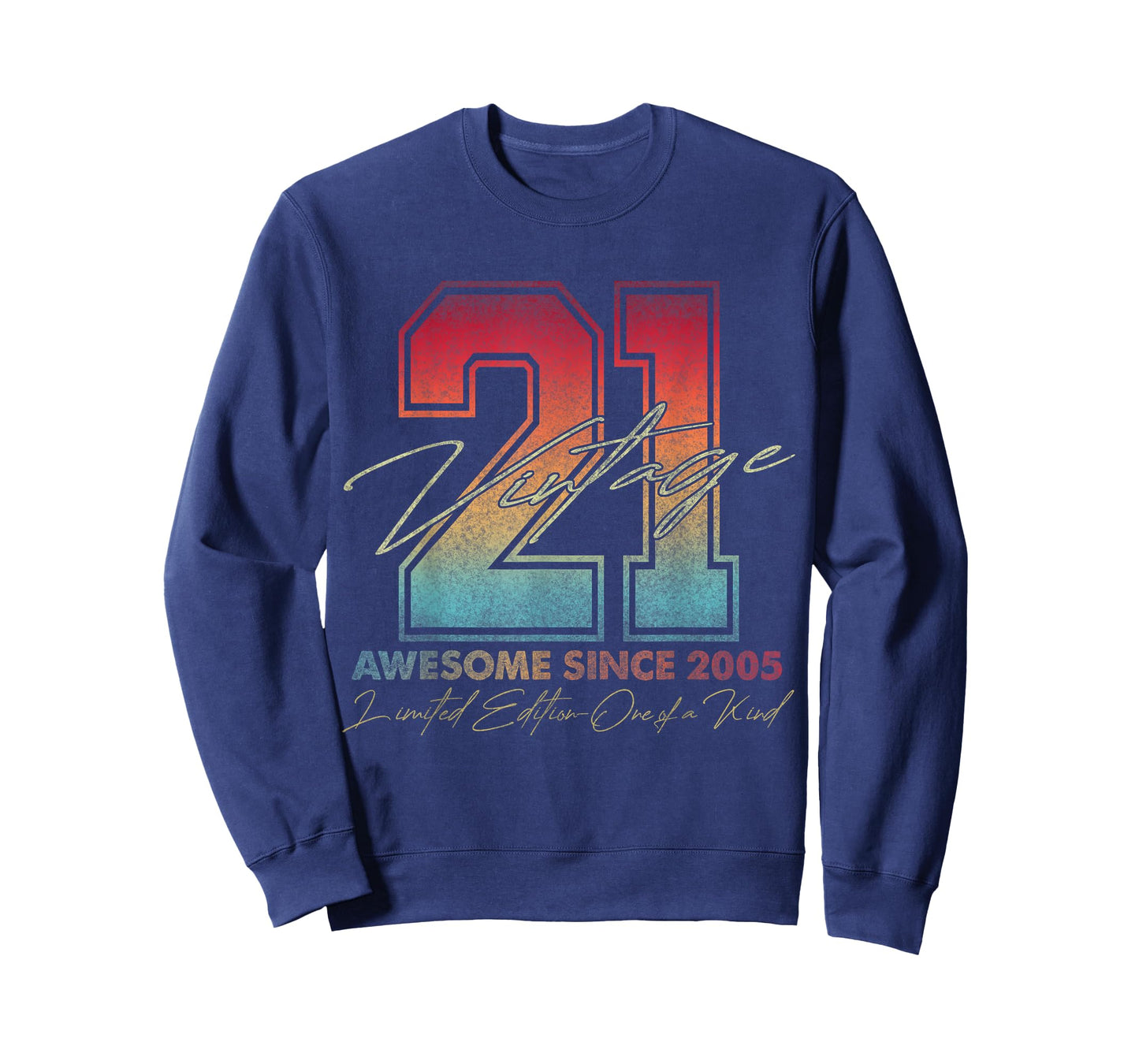 21 Year Old Gifts Vintage 2005 Limited Edition 21st Birthday T-Shirt