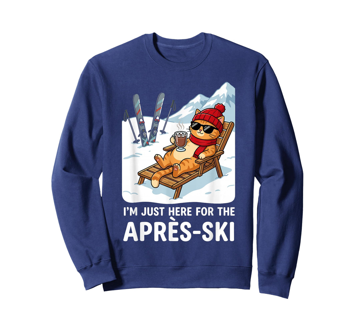 Après-ski Cat Skiing Men Women Kids Funny Après-ski T-Shirt