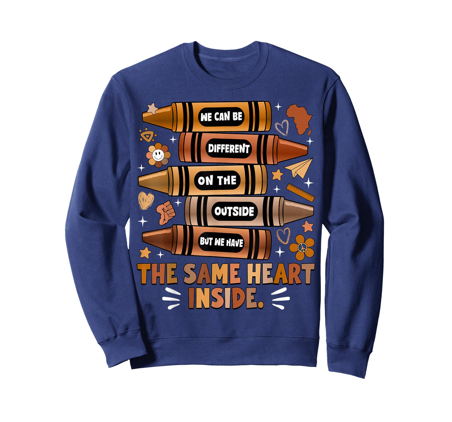 We Have The Same Heart Black History Month African American T-Shirt