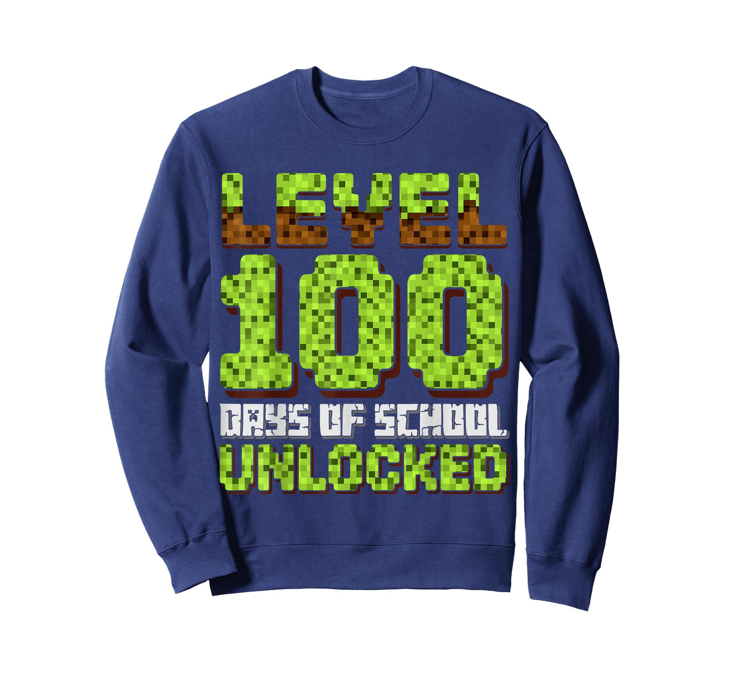 Level 100 Days of School Unlocked Game Boys 100th Day Kids T-Shirt