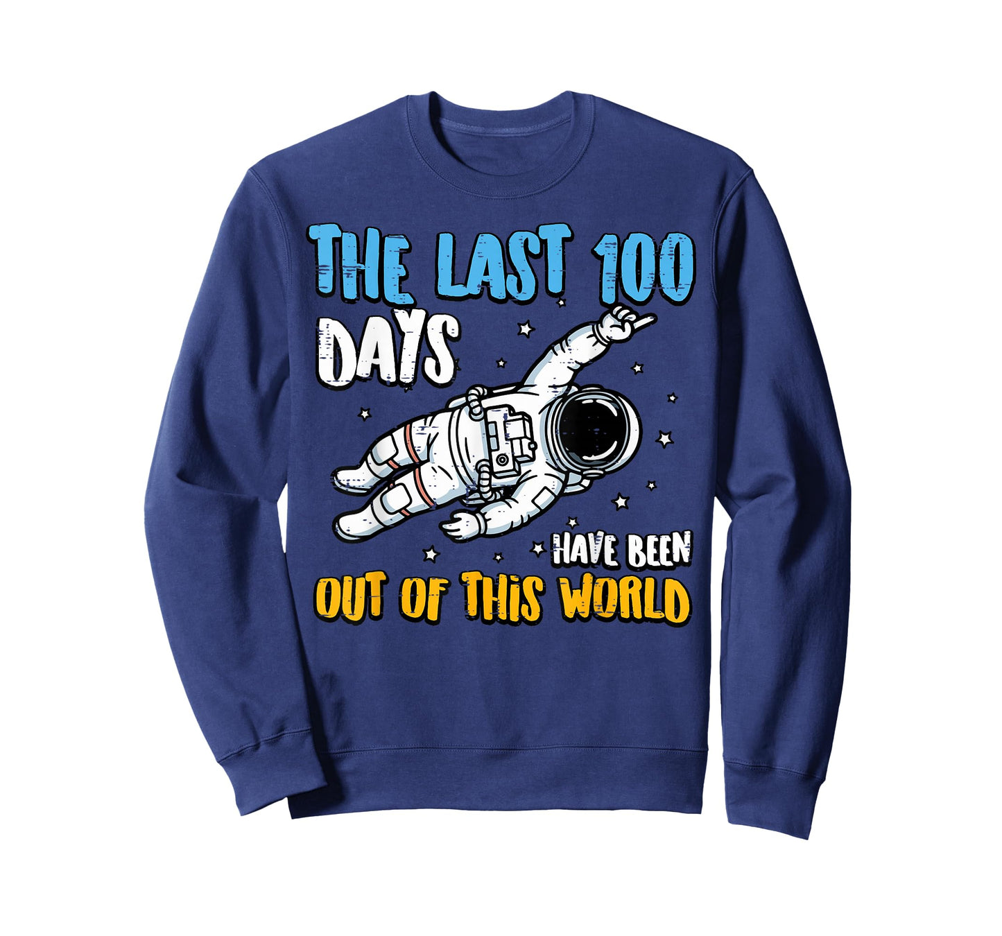 Last 100 Days Out of This World 100th Day School Boys Kids T-Shirt