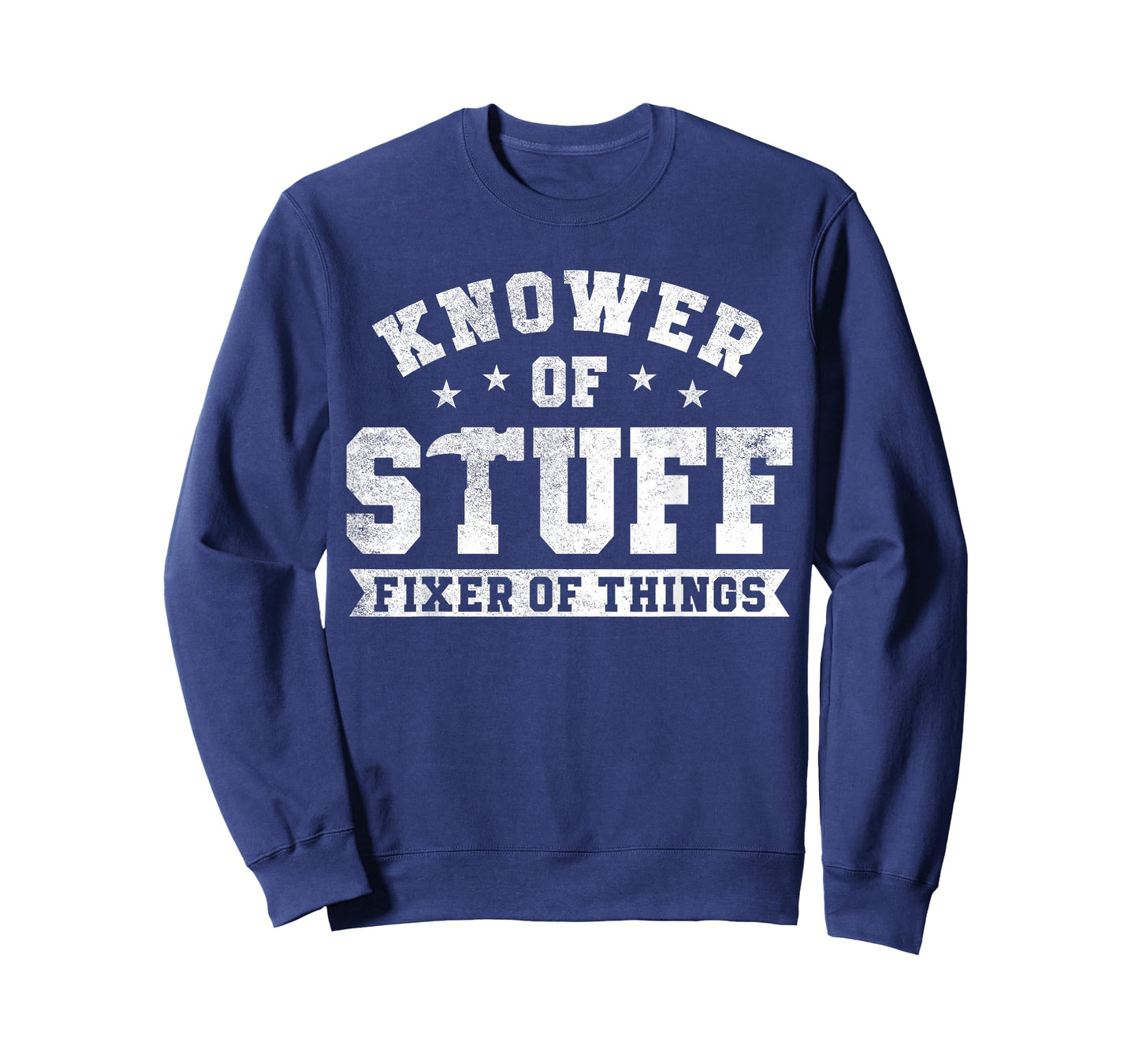 Knower of Stuff Fixer of Things Funny Vintage Mechanic Humor T-Shirt